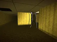 A Backrooms horror cover