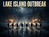 Lake-island Outbreak Zombies cover