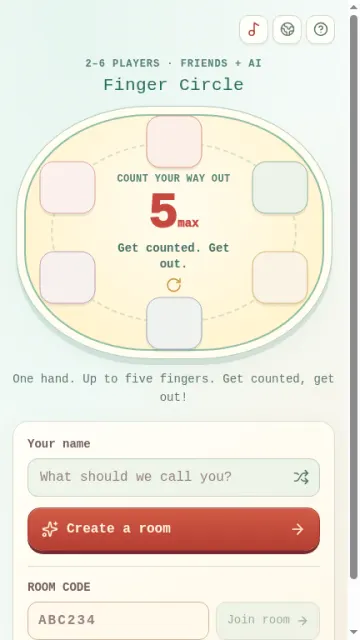 數支數支 · Finger Circle cover